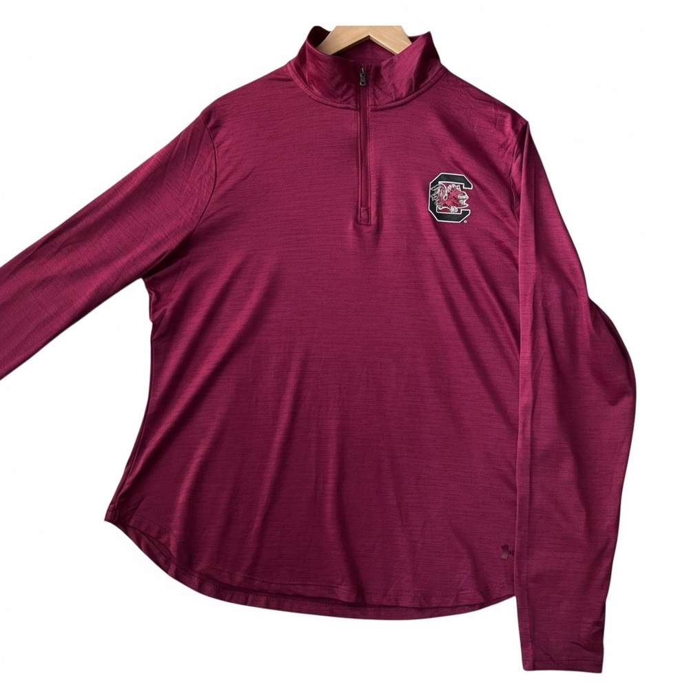 Under Armour HeatGear Burgundy Top
